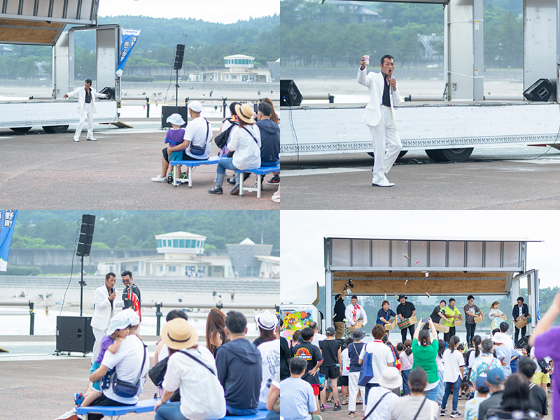 第2回 洋野町 「青年部学園祭」矢沢 A喜一さんのパフォーマンス