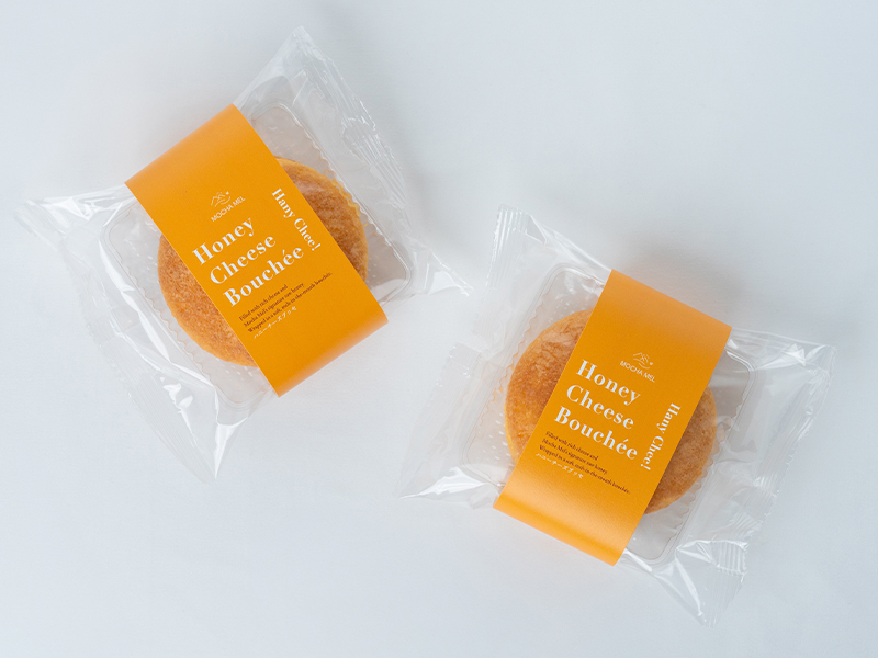 ハニーチーズブッセのパッケージ