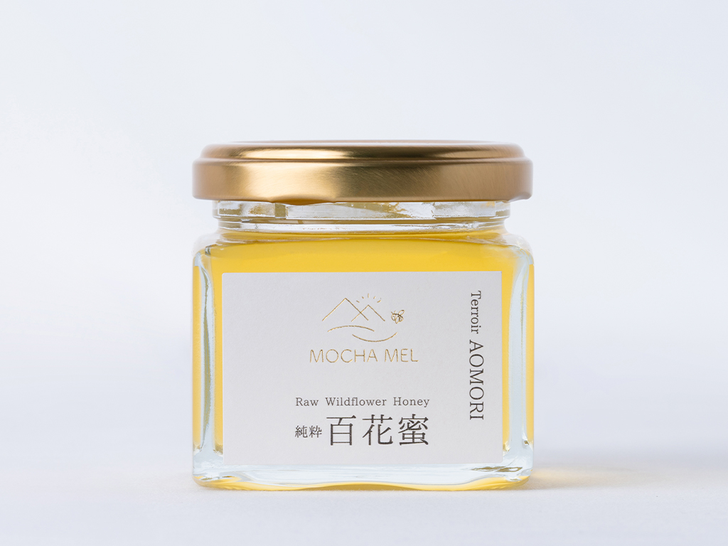 非加熱 生はちみつ（純粋 百花蜜）130g 青森県産